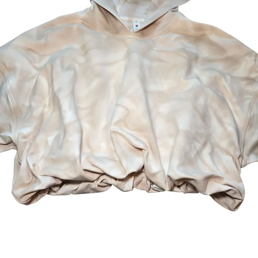 Lululemon LA All Yours Bubble Hem Hoodie - Cafe